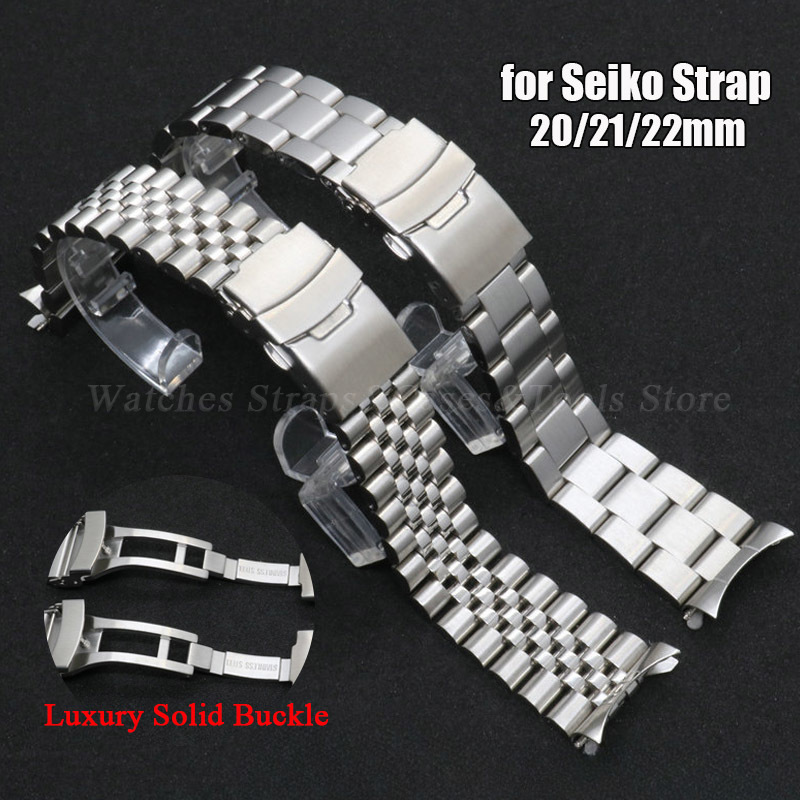 Jared Jewelry Watches - 316L Stainless Steel Strap for Seiko
