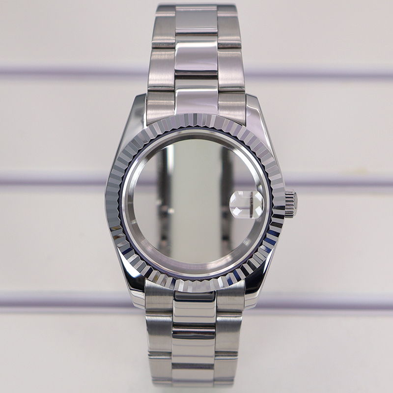 Jared Jewelry Watches - Fluted 36mm/39mm Waterproof Watch Case Sapphire