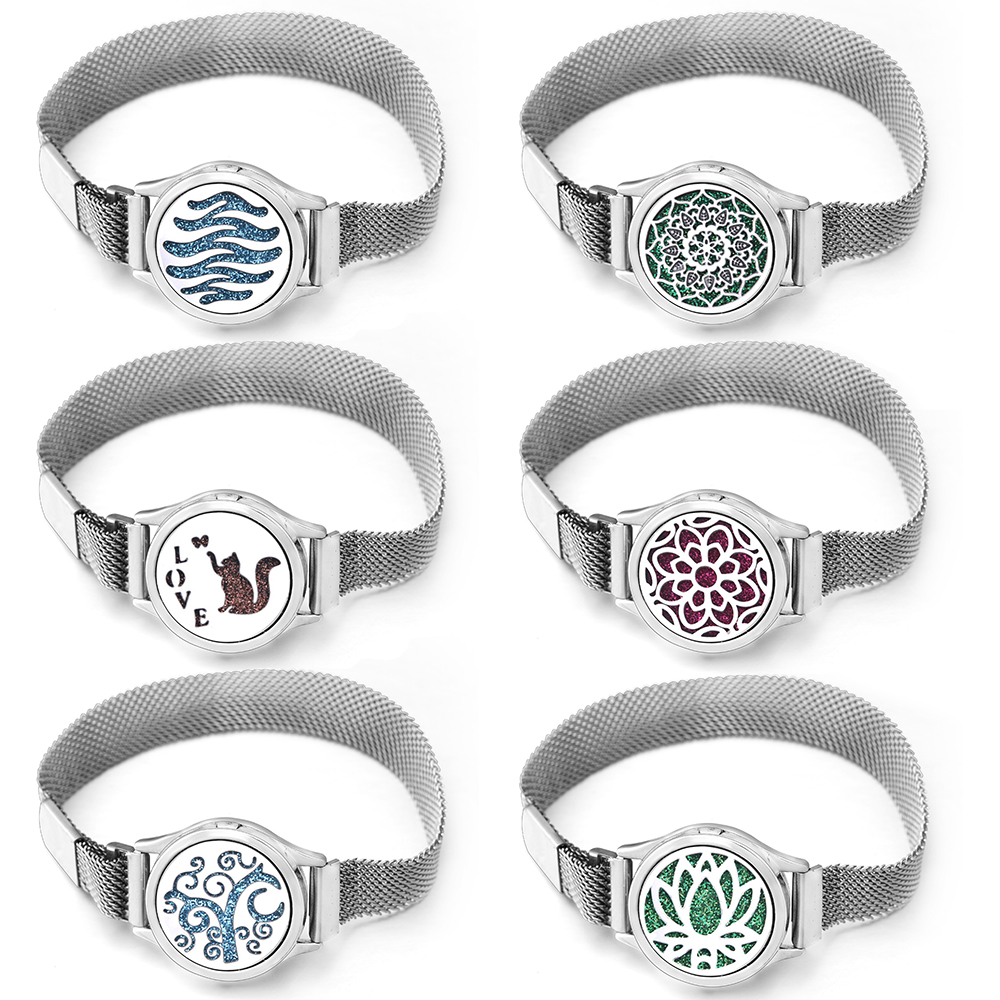 Trendy Lotus Pattern Aromather - Jewelry Essentials Watches review and price