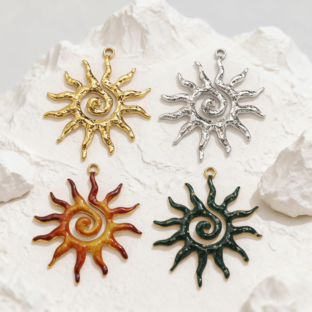 5PCS Stainless Steel Vintage S - Moon Star Earrings review and price