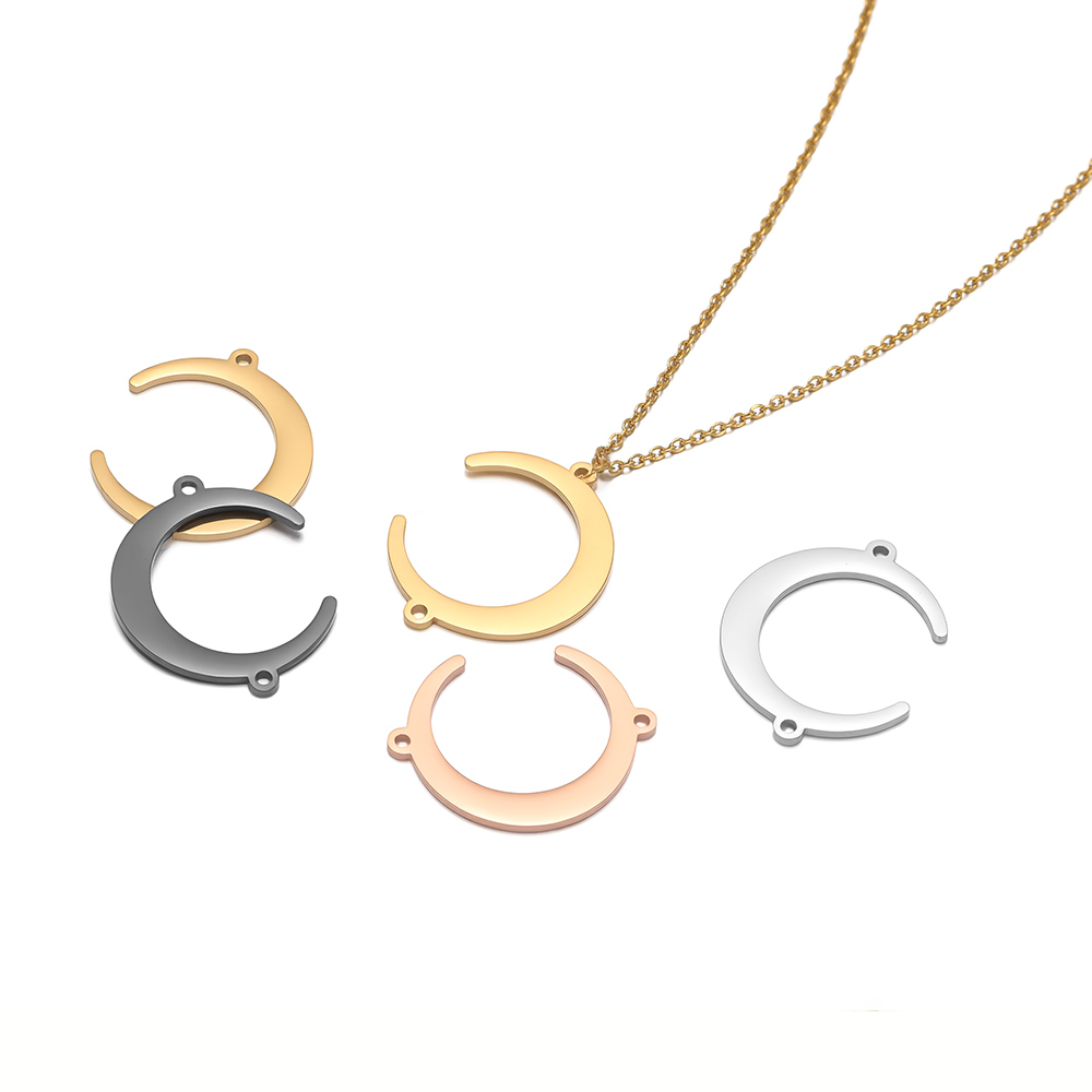 5pcs Stainless Steel Moon Pend - Moon Star Earrings review and price