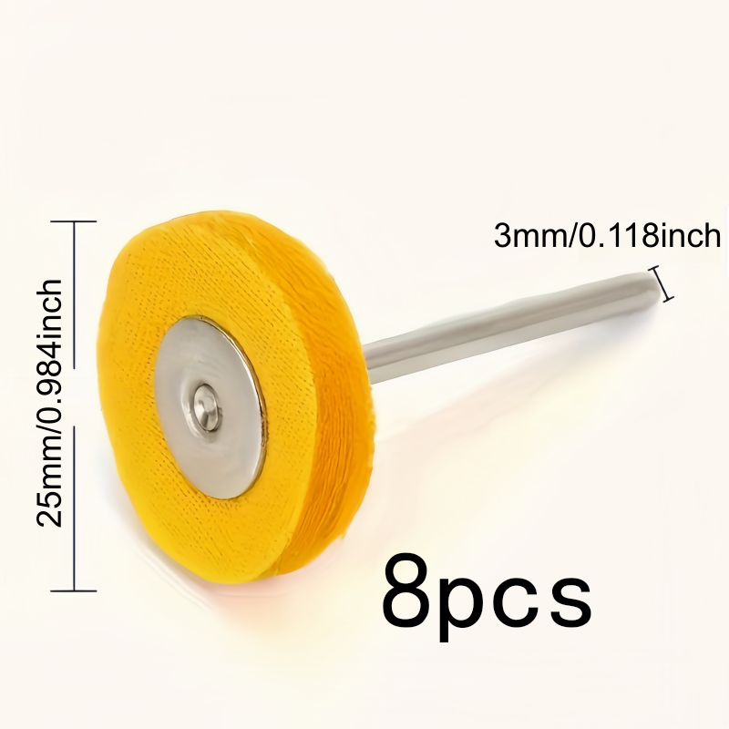 8Pcs 3mm Yellow Polishing Clot - Jewelry Watches & Accessories review and price