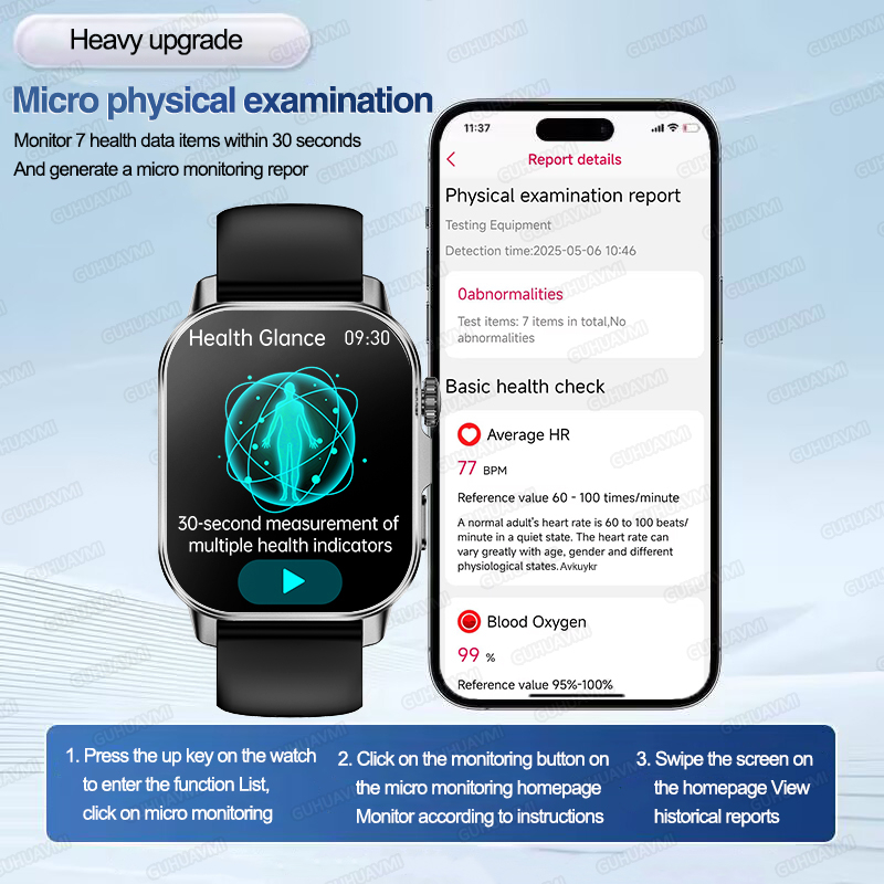 New Health Care AI Doctor Accu - Italian Jewelry Watches review and price