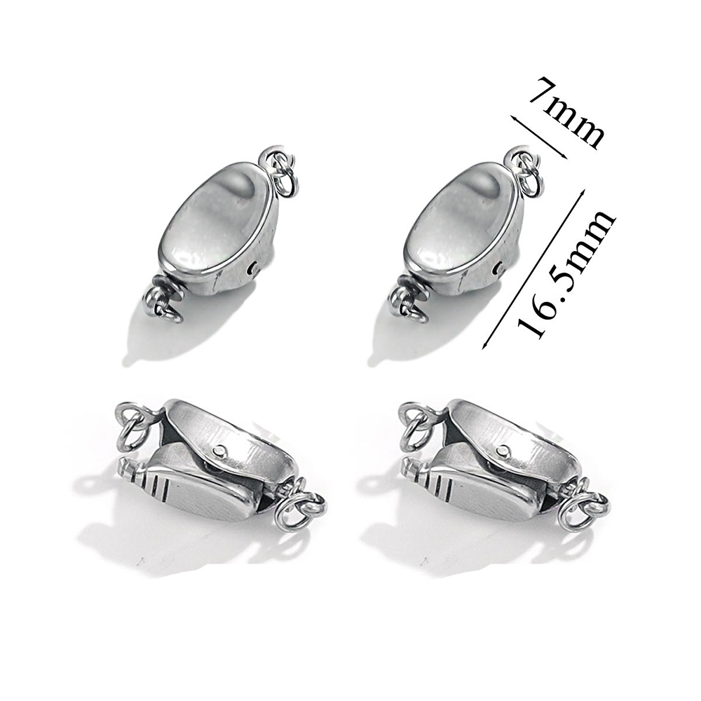 5 Pcs Titanium Steel Necklace  - Pearl Necklace review and price