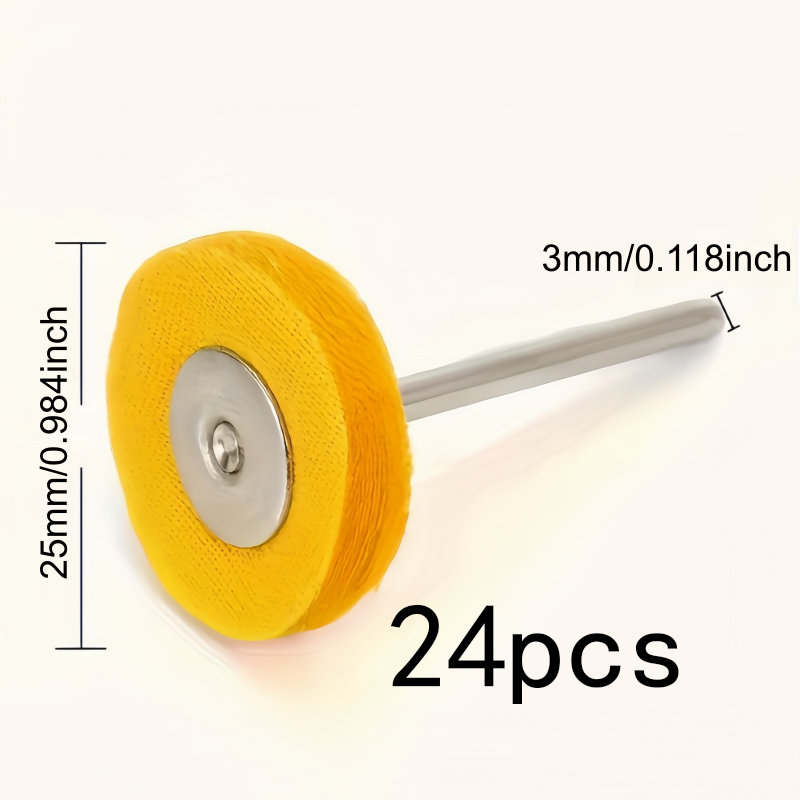 24Pcs 3mm Yellow Polishing Clo - Jewelry Watches & Accessories review and price