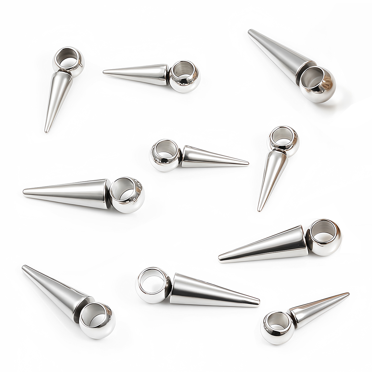 10pcs Retro Cone Charms Pendan - Moon Star Earrings review and price