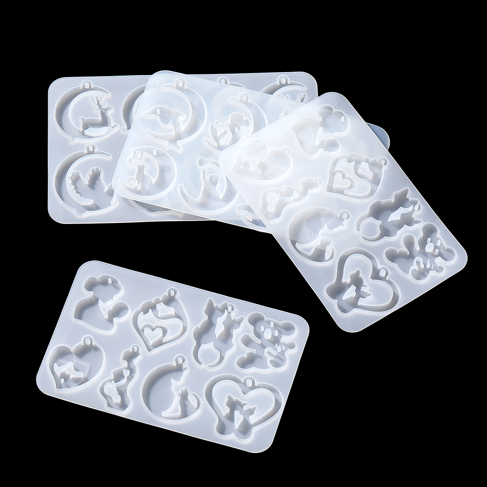 Earring Pendants Epoxy Resin S - Moon Star Earrings review and price