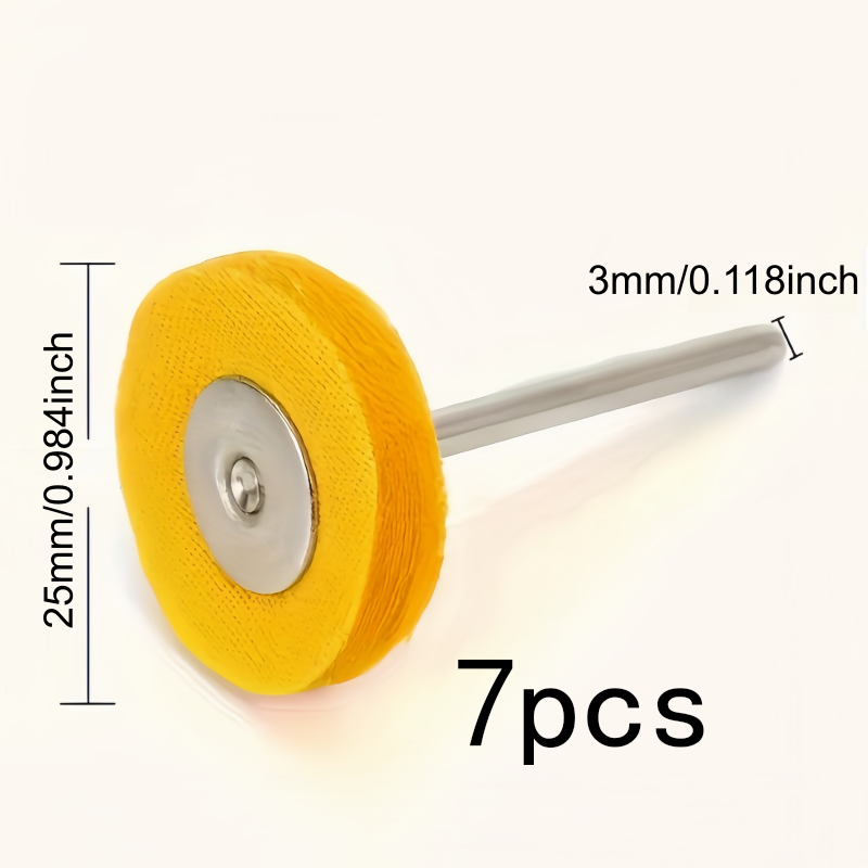 7Pcs 3mm Yellow Polishing Clot - Jewelry Watches & Accessories review and price