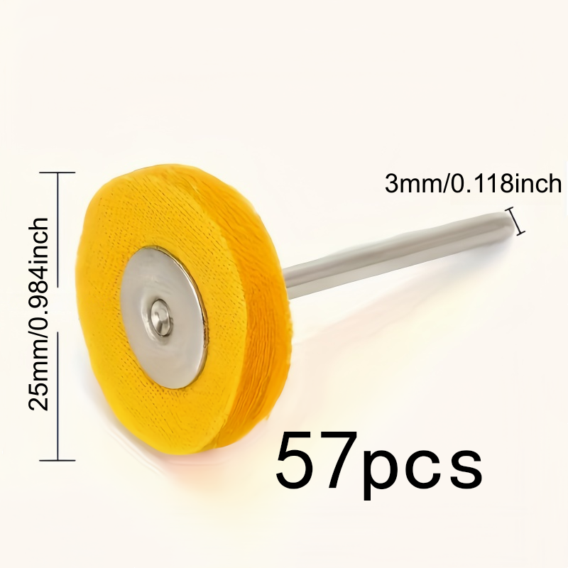 57Pcs 3mm Yellow Polishing Clo - Jewelry Watches & Accessories review and price