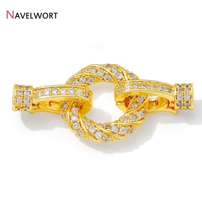 18K Gold Plated Brass With Zir - Pearl Necklace review and price