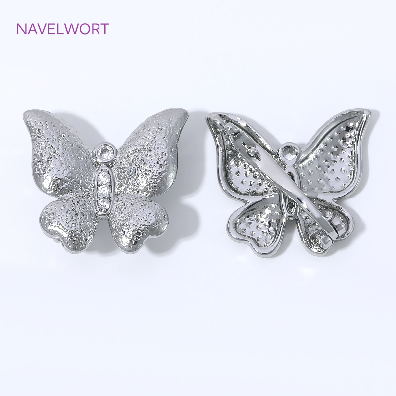 18K Gold Plated Butterfly Conn - Pearl Necklace review and price
