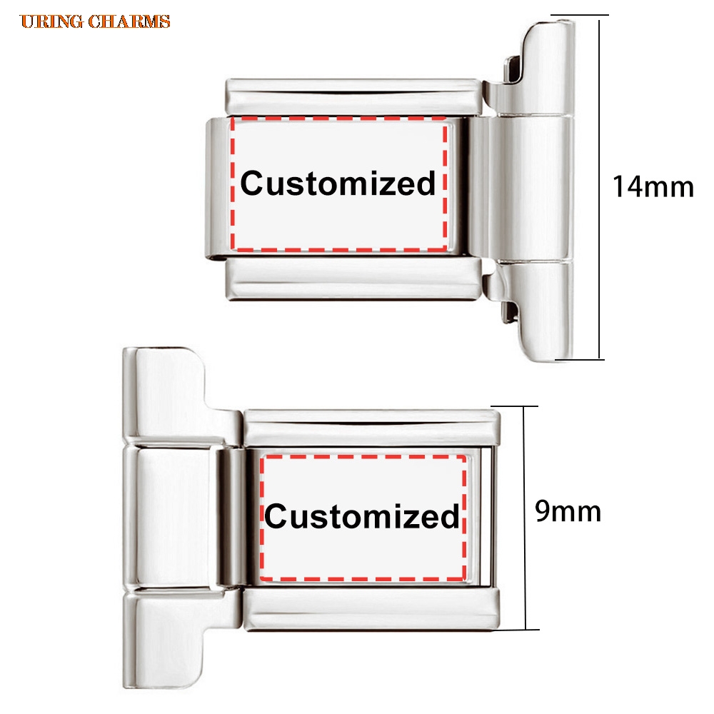 1 pair Picture Logo Customized - Italian Jewelry Watches review and price