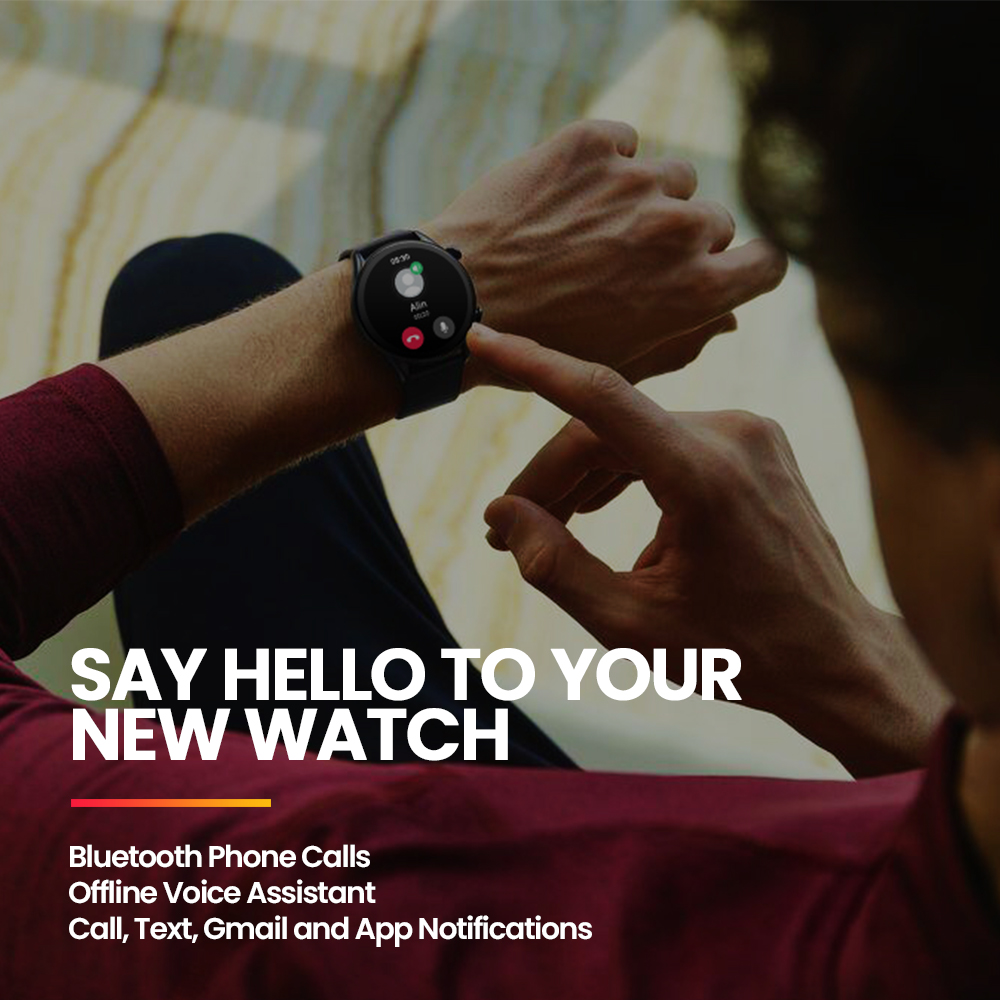 New Zeblaze Btalk 3 Plus Voice - Italian Jewelry Watches review and price