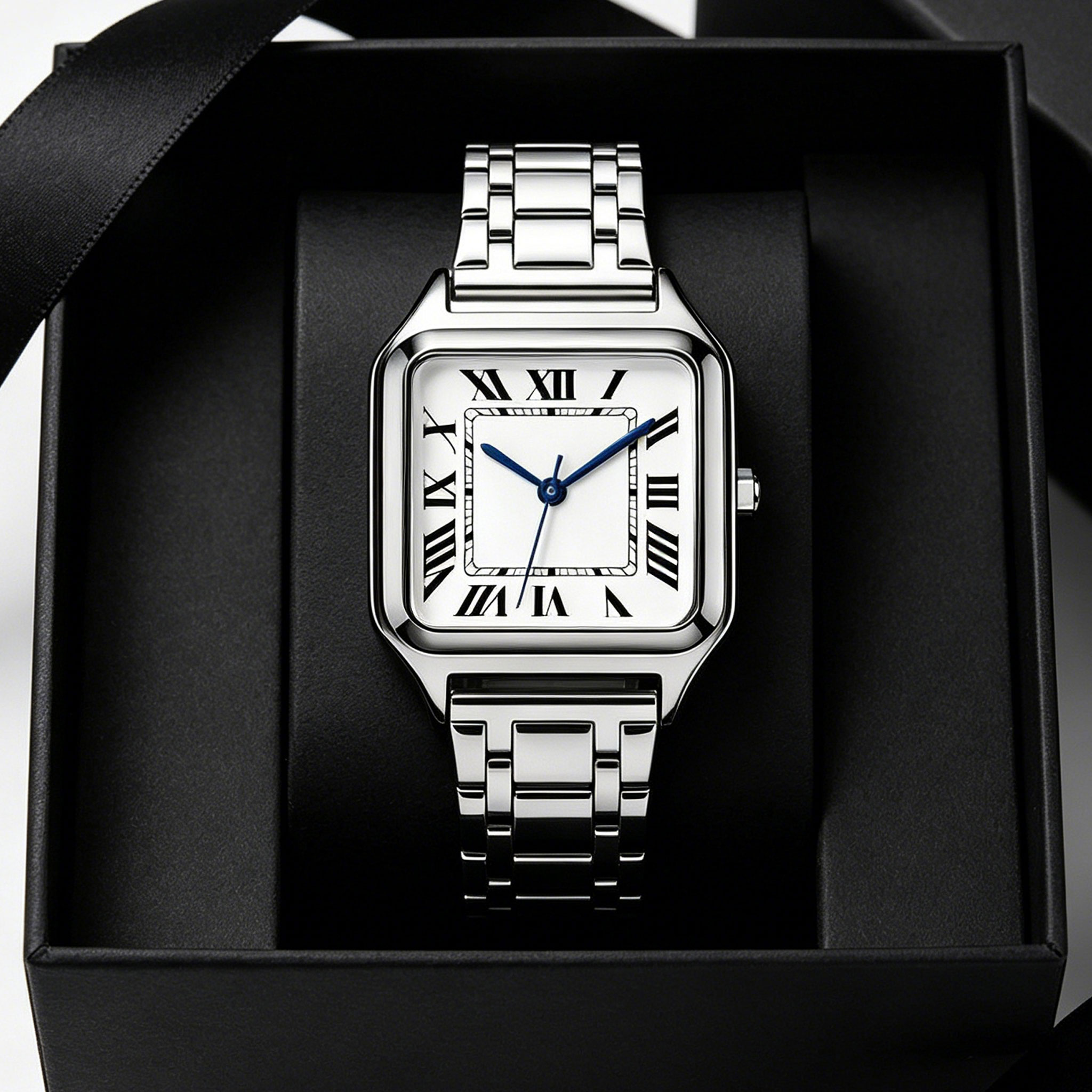 Ladies' Square Luxury Watch, A - Jewels On Watches review and price