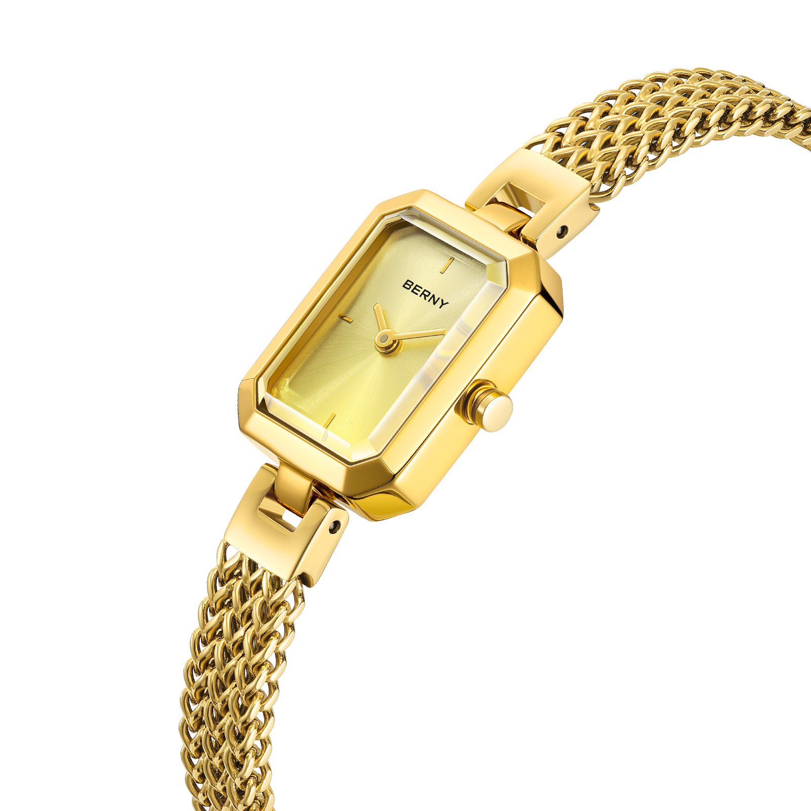 BERNY Gold Watch for Women Min - Jewels On Watches review and price