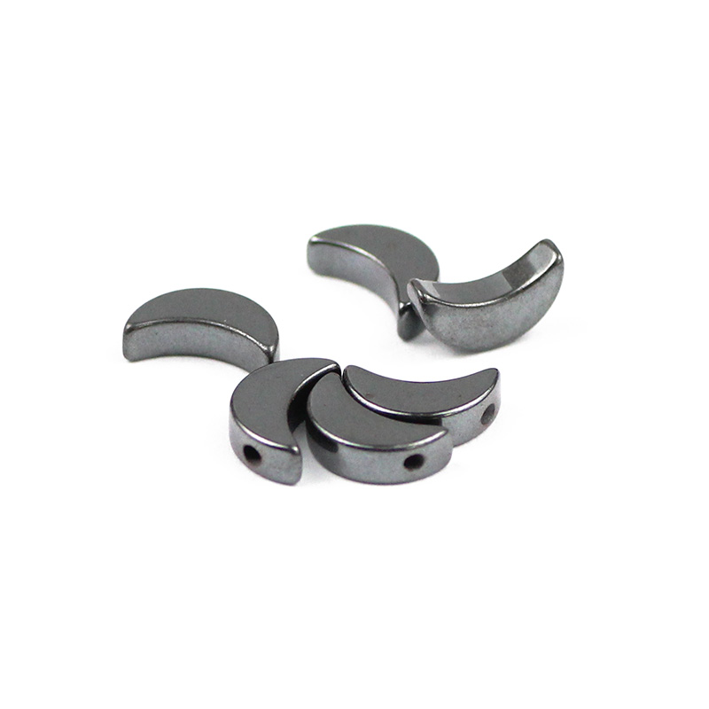 WLYeeS Natural Black Hematite  - Moon Star Earrings review and price