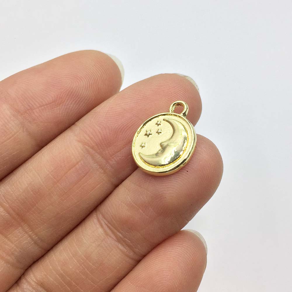 Eruifa 20pcs 12mm Moon Star Pl - Moon Star Earrings review and price